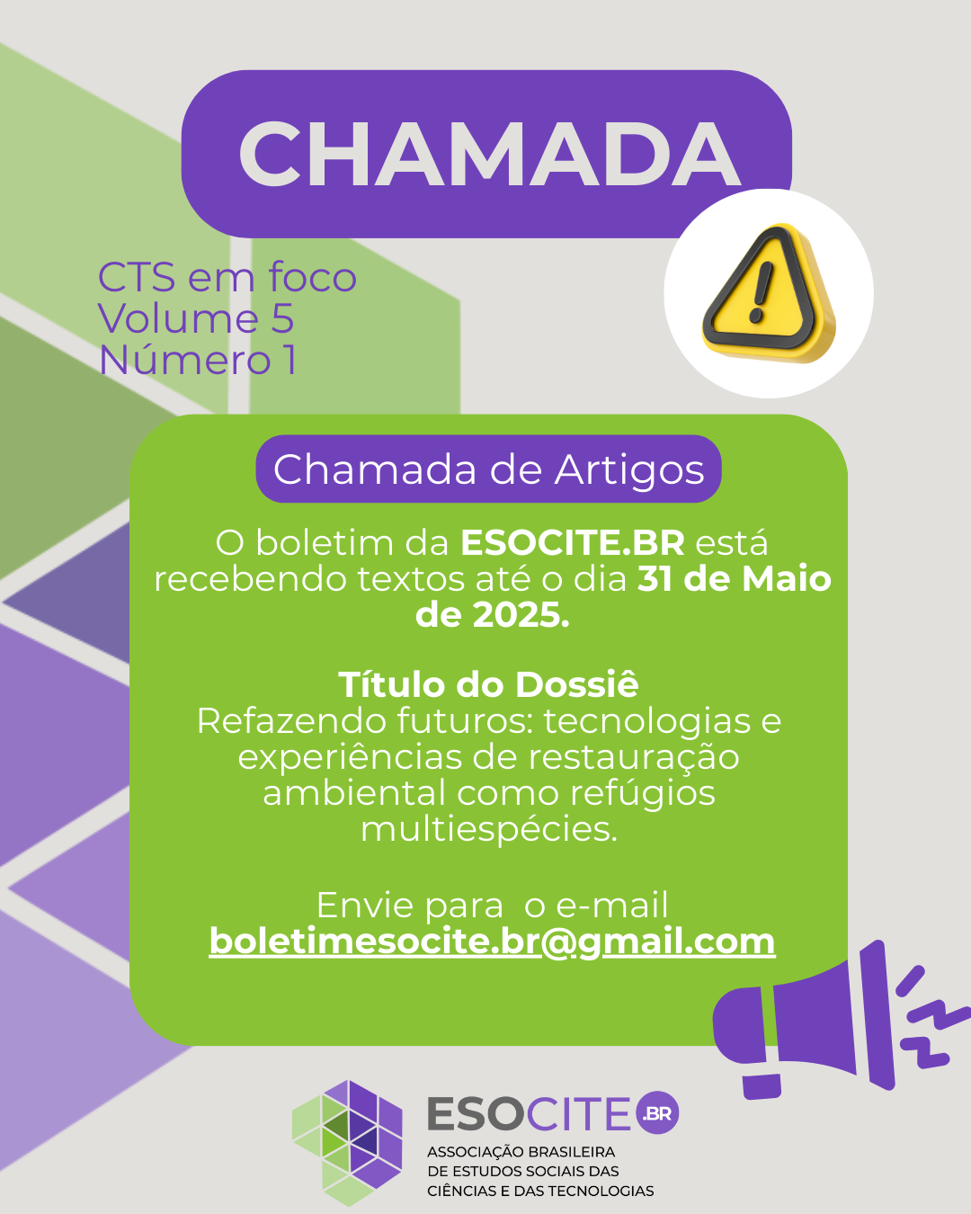 Chamada boletim CTS V5 N1 1080 x 1350 px